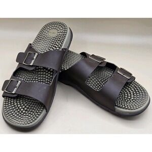 Revs Premium Reflexology Massage Sandals Shock Absorbing Cushion Comfort Size 11